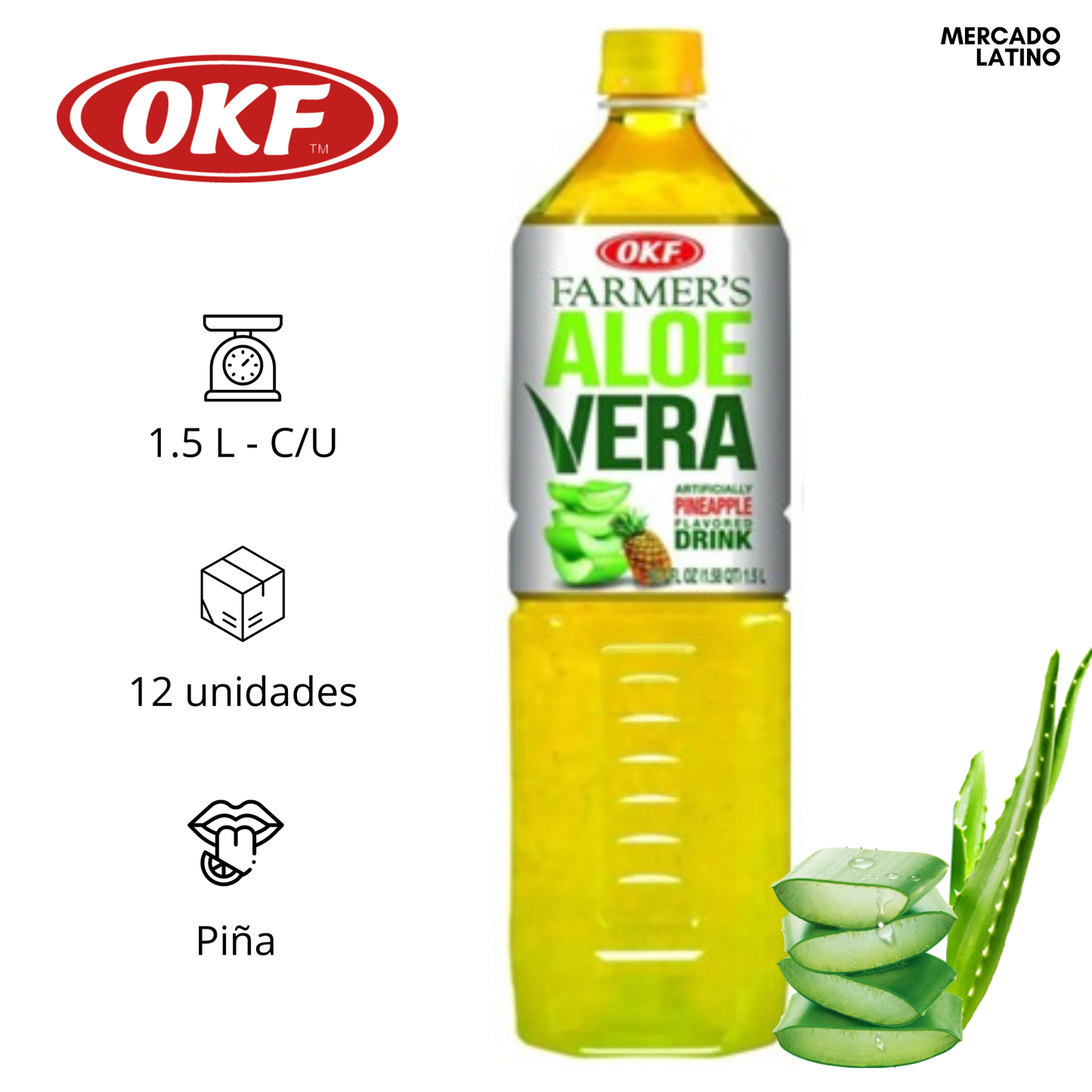 OKF Aloe Vera 1.5 L
