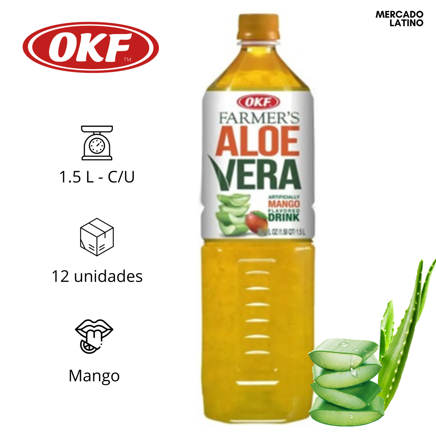 OKF Aloe Vera 1.5 L