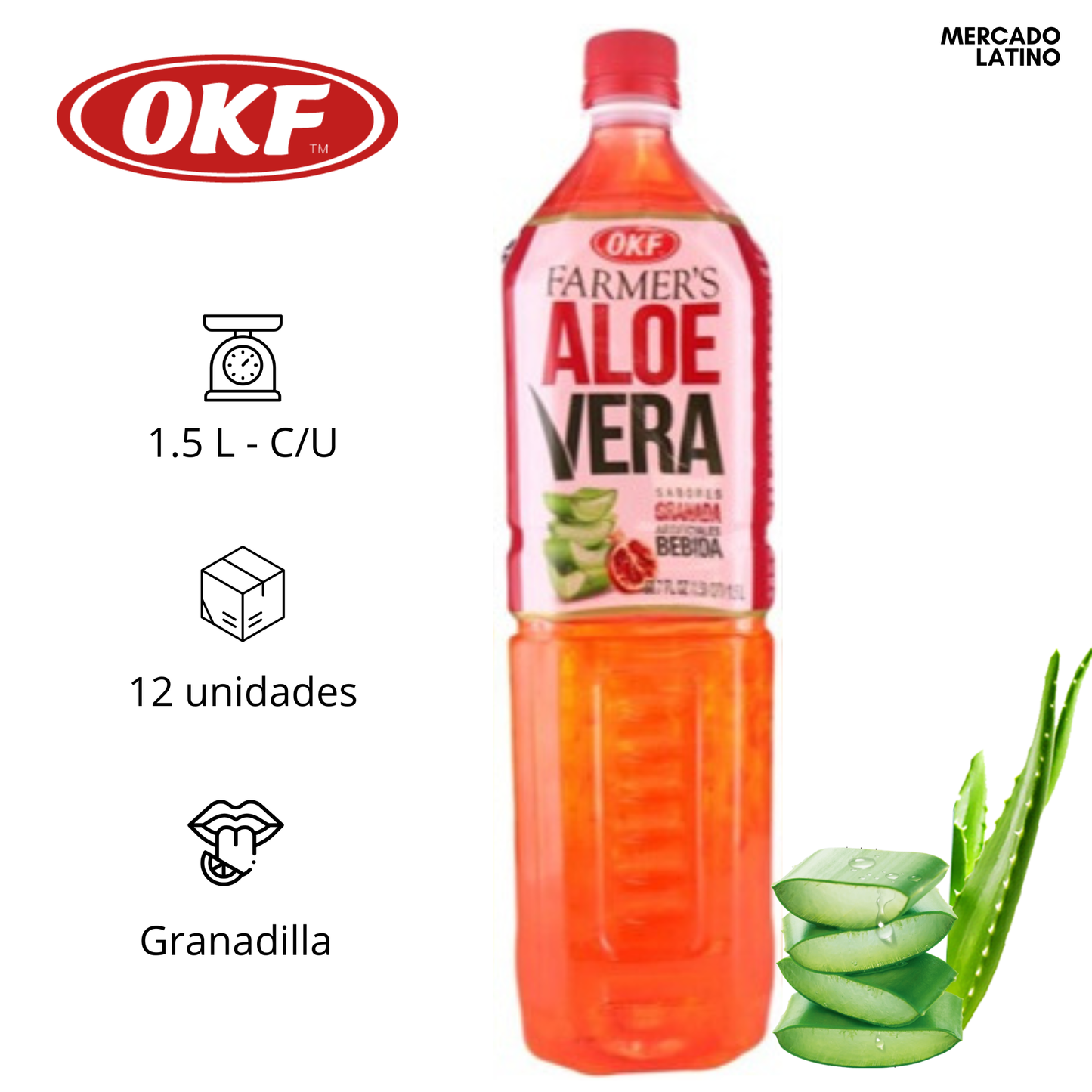 OKF Aloe Vera 1.5 L