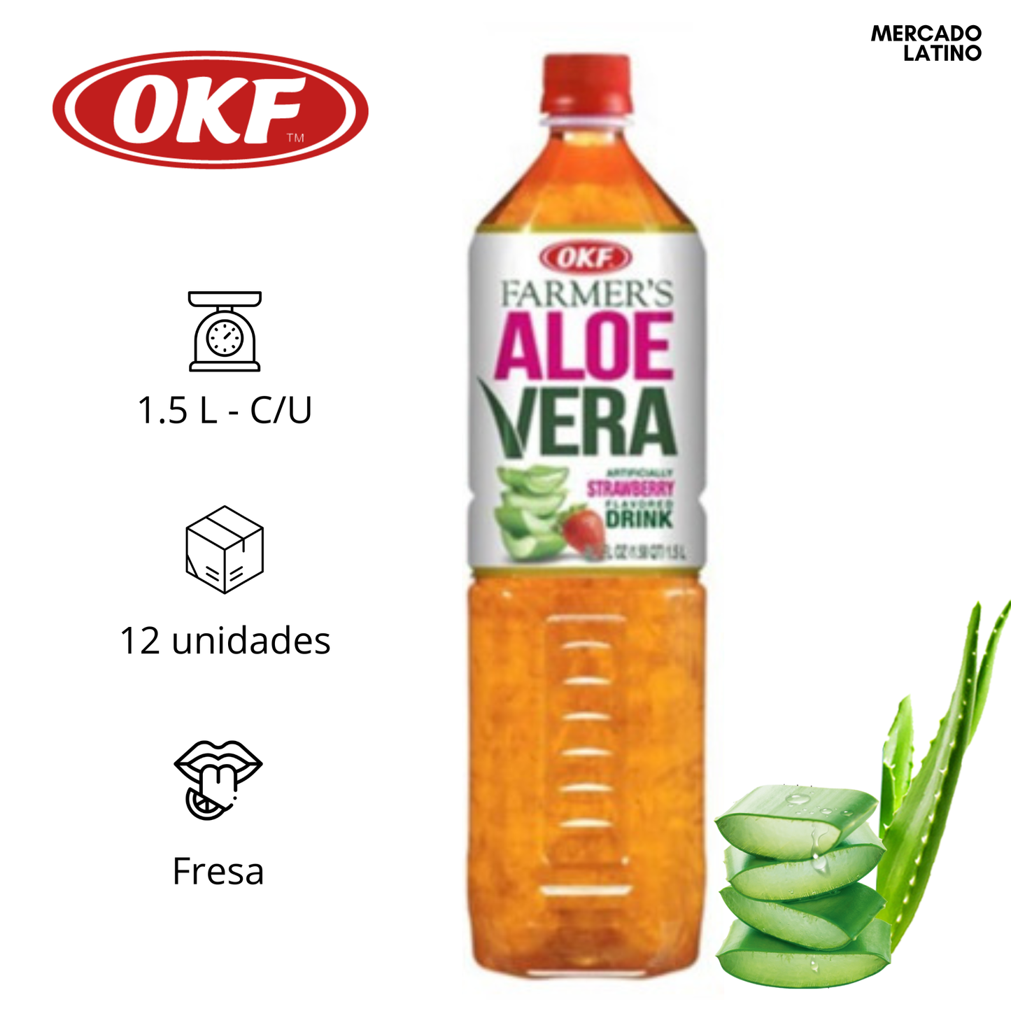 OKF Aloe Vera 1.5 L