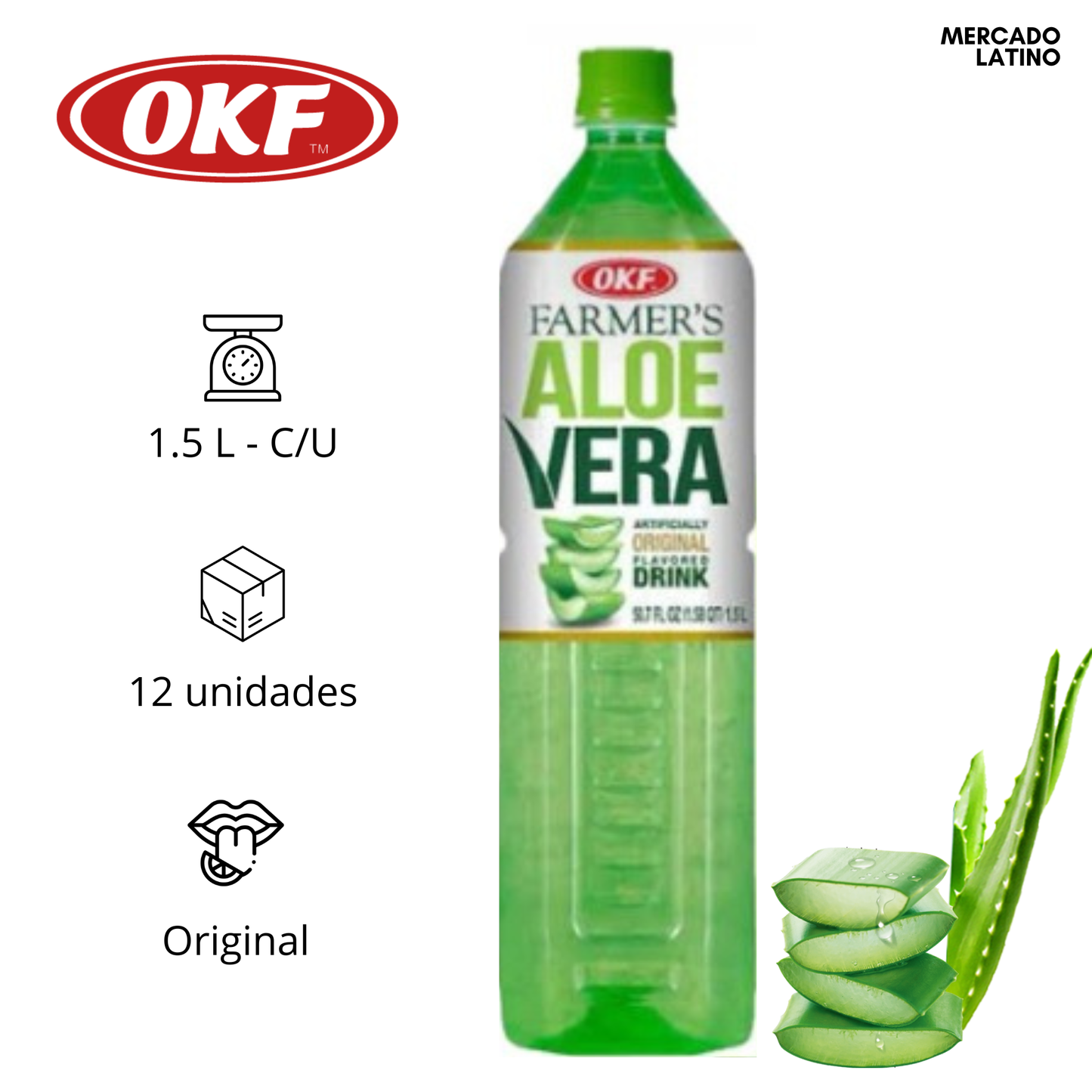 OKF Aloe Vera 1.5 L